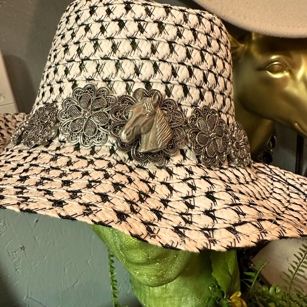 Embellished cowgirl hat